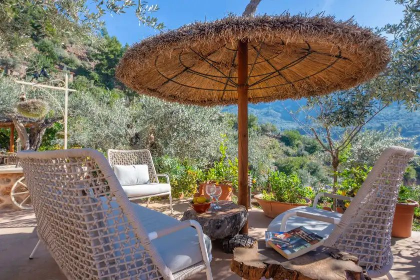 Ferienhaus auf Ses begudes, Fornalutx