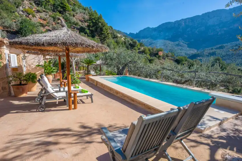 Ferienhaus auf Ses begudes, Fornalutx