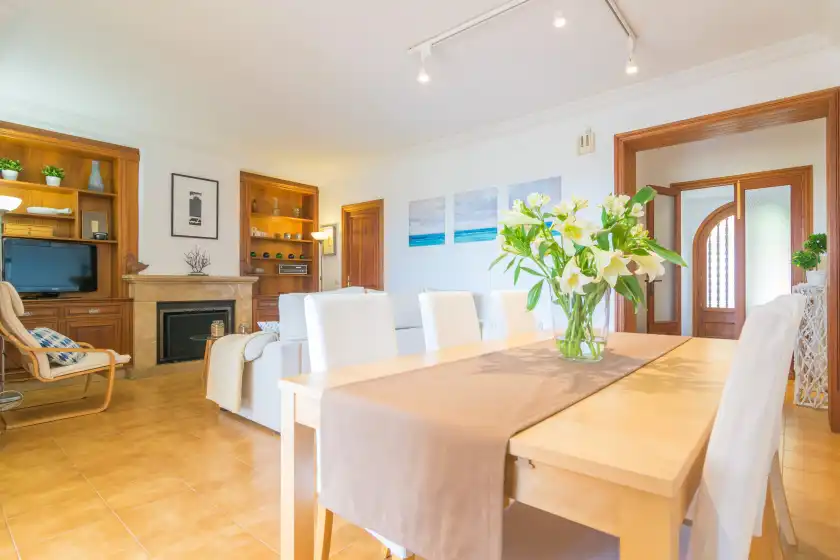 Ferienhaus auf Ca sa tia vicari, Selva