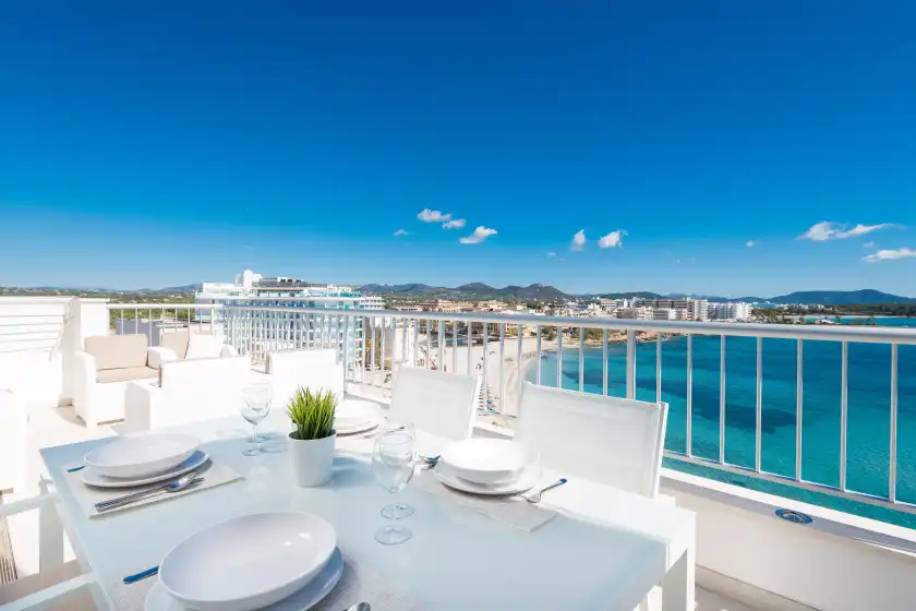 Alquiler vacacional en Luisamar sea view, s'Illot