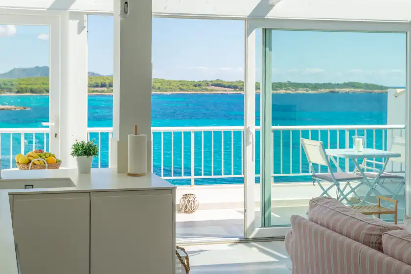 Alquiler vacacional en Marinamar sea view, s'Illot-Cala Morlanda
