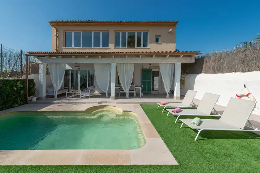 Ferienhaus auf Es closet