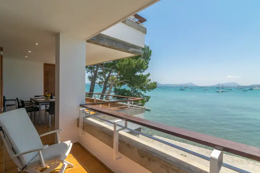 Ferienhaus auf Ed. bellveure 2º a, Port de Pollença