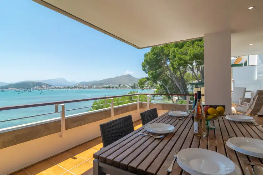 Ferienhaus auf Ed. bellveure 2º a, Port de Pollença