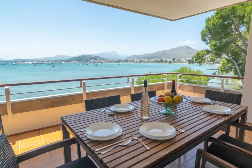 Ferienhaus auf Ed. bellveure 2º a, Port de Pollença