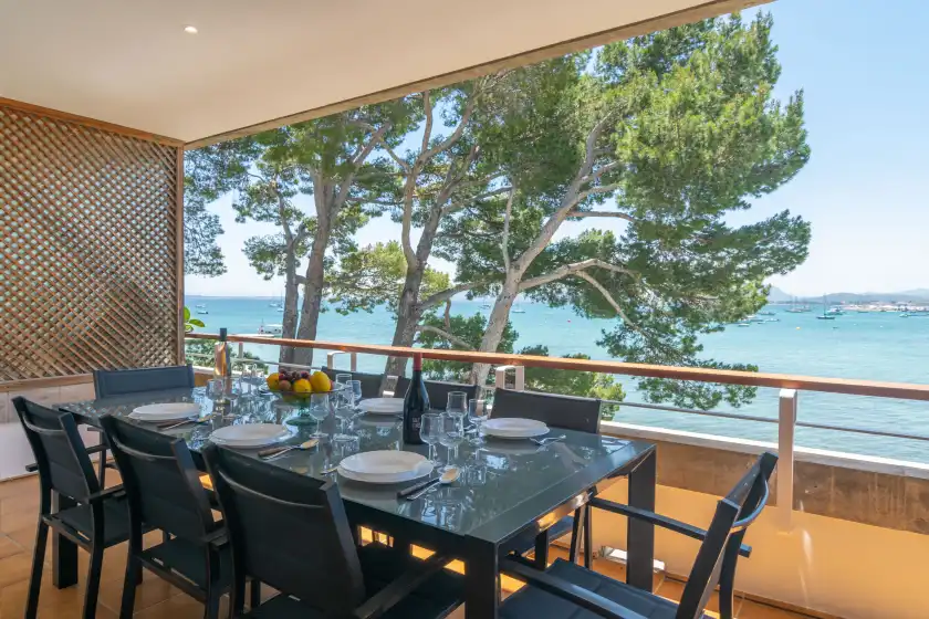 Ferienhaus auf Ed. bellveure 2º b (duplex), Port de Pollença