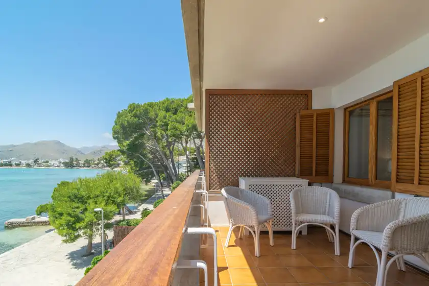 Ferienhaus auf Ed. bellveure 2º b (duplex), Port de Pollença