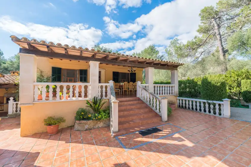 Ferienhaus auf Els pins, Crestatx