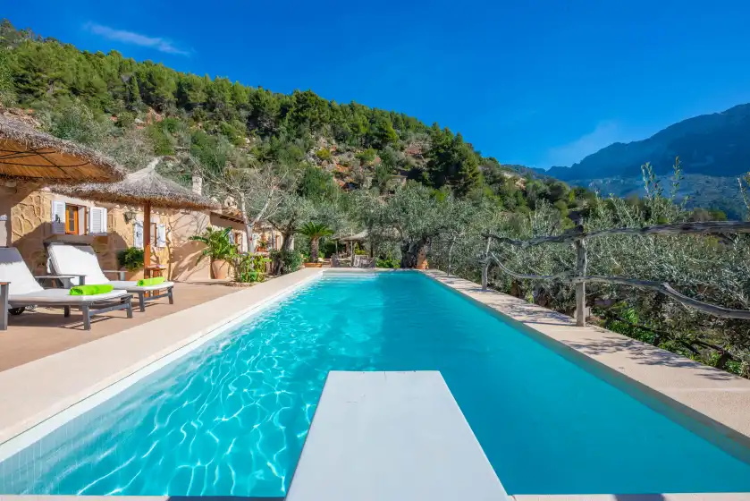 Ferienhaus auf Ses begudes, Fornalutx