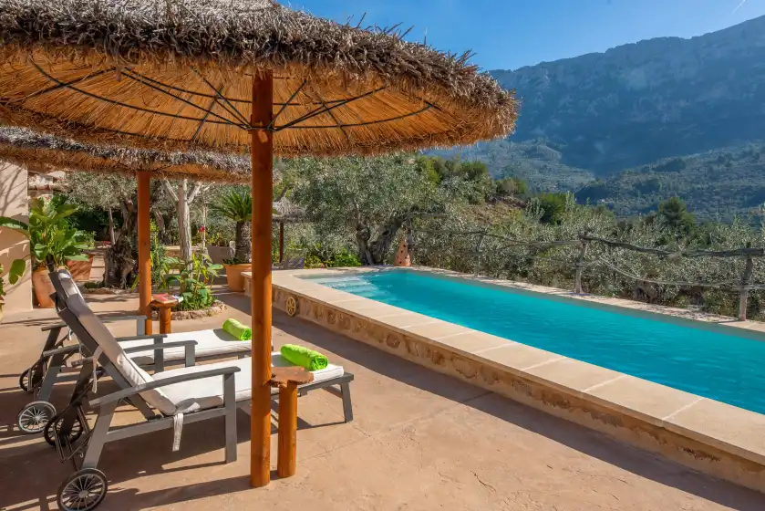 Ferienhaus auf Ses begudes, Fornalutx