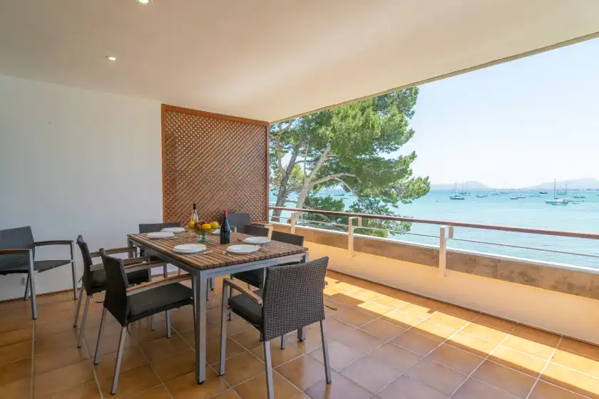 Ferienhaus auf Ed. bellveure 2º a, Port de Pollença