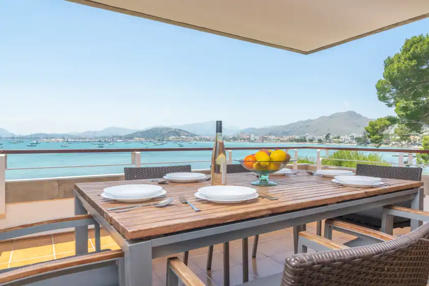 Ferienhaus auf Ed. bellveure 2º a, Port de Pollença