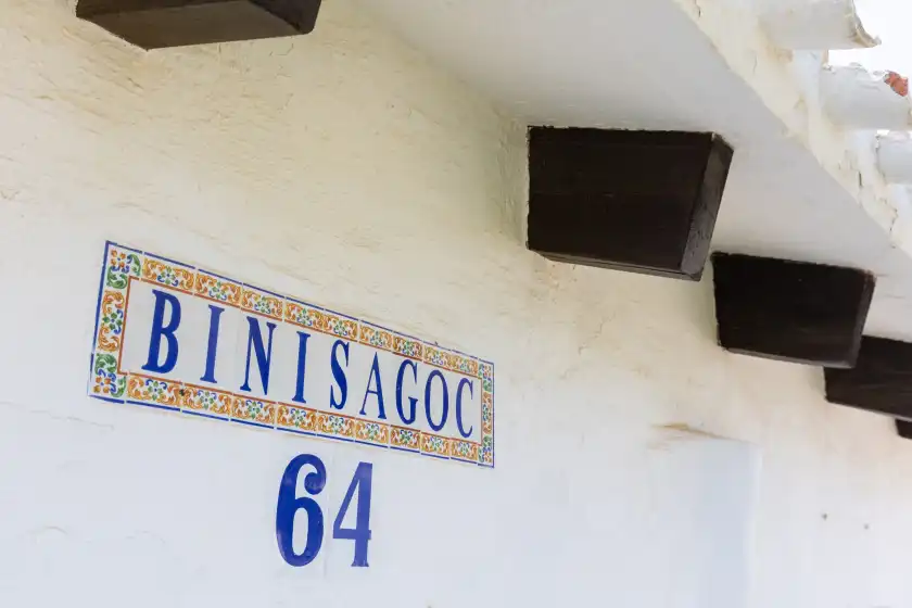 Alquiler vacacional en Binisagoc a, Binibèquer Vell